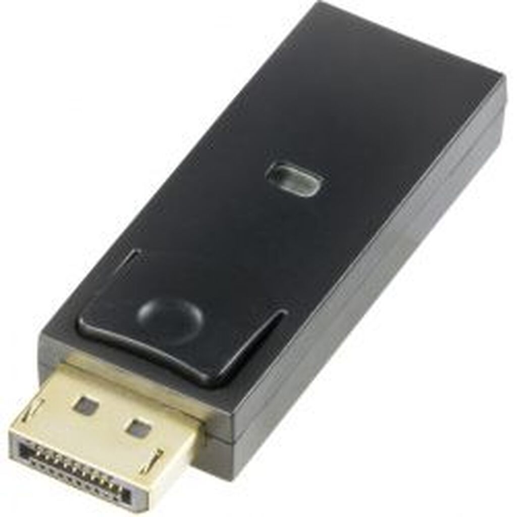 Deltaco Displayport&gt;hdmi Adapter Audio Fullhd 60hz 20pin Ma&gt;19pin Fe - Adapter