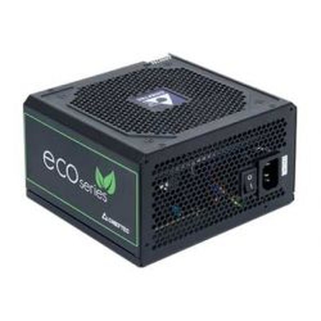Chieftec Eco-series 500w Atx-12v 2.3psu 12 Cm Fan, Active Pfc 85%