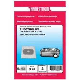 Hanestroem Dammsugarpåsar Electrolux D748-795