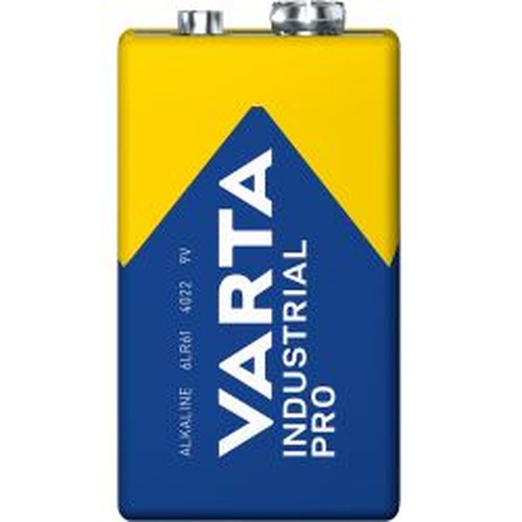 Varta Industrial Pro 9v - Bulk 272 Pcs
