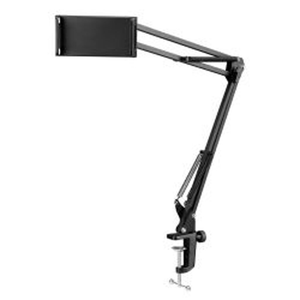 Deltaco Stand For Phones & Tablets 4-12.9, C-clamp, 360Â°, Black