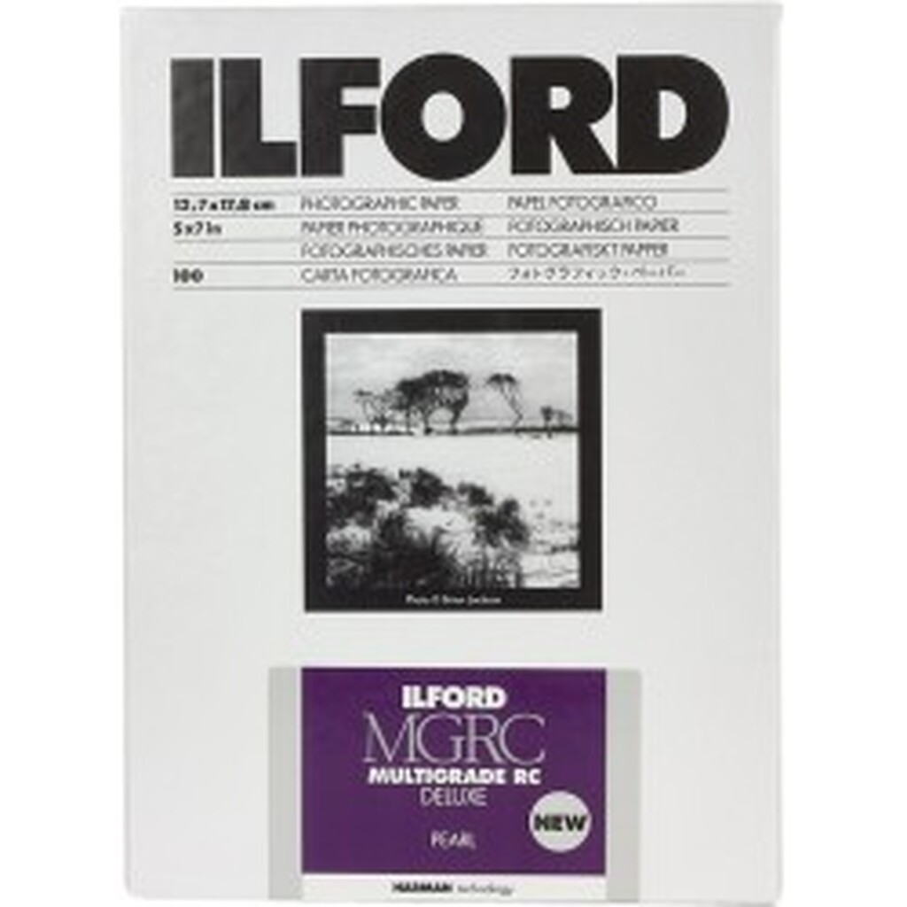 Ilford Photo Multigrade Rc Deluxe Pearl 24x30.5cm 50 - Tilbehør til foto