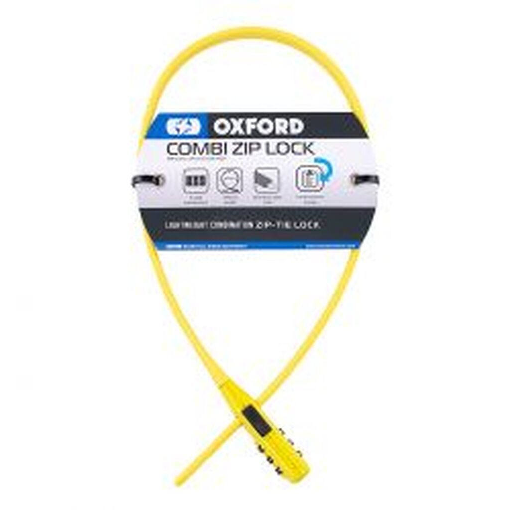Oxc Oxford Combi Zip Lock Gul - Cykellås