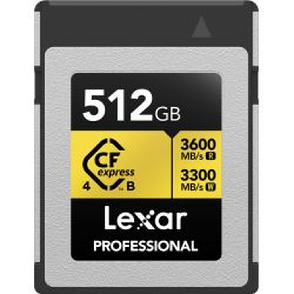 Lexar CFexpress 4.0 Pro Gold R3600/W3300 512GB