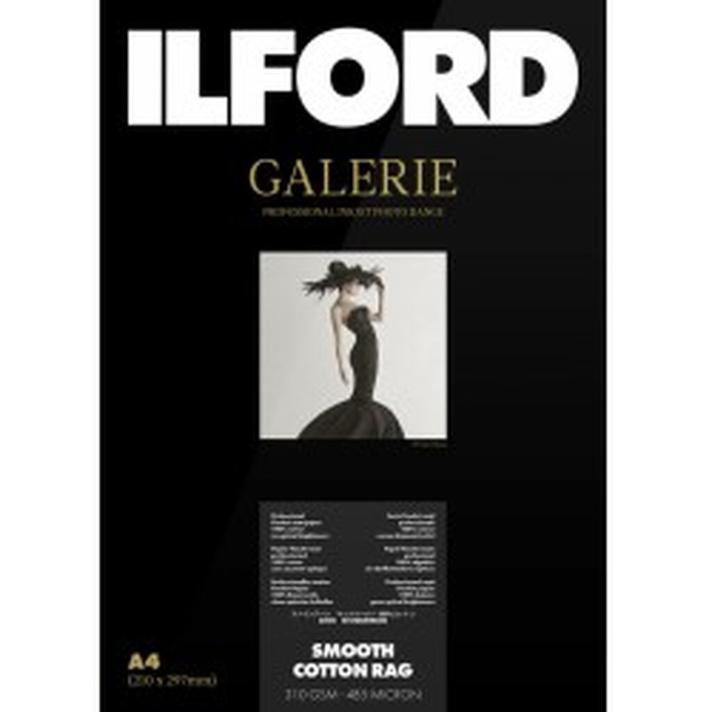 Ilford GP Smooth Cotton Rag 310 g A3+ 25 Sheets - Tilbehør til foto