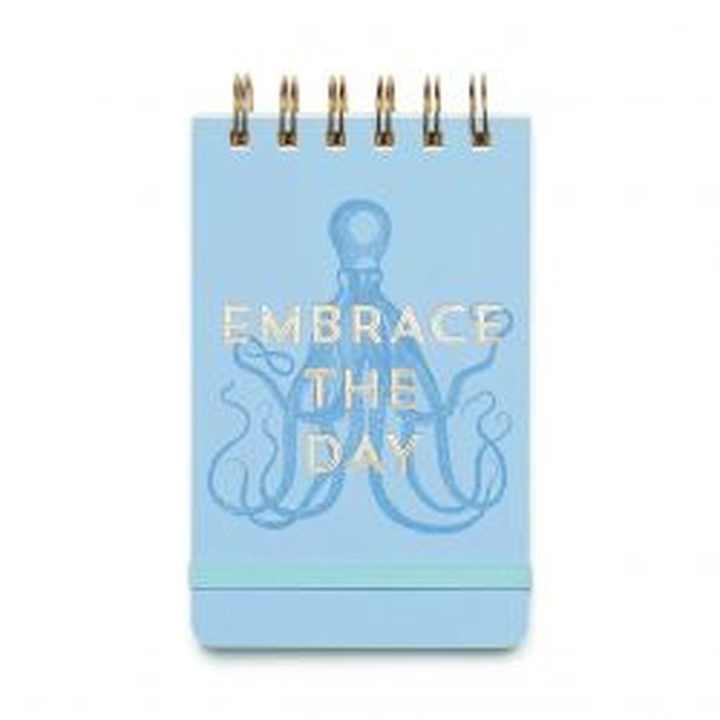 Designworks Ink Notepad - Embrace The Day - Notesbog