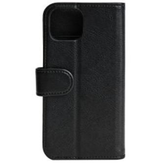 Essentials Iphone 13 Pu Wallet, 3 Cards, Black - Mobilcover