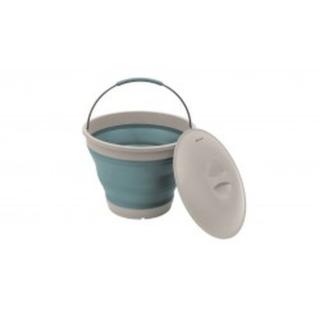 Outwell Collaps Bucket W/lid Classic Blue - Spand
