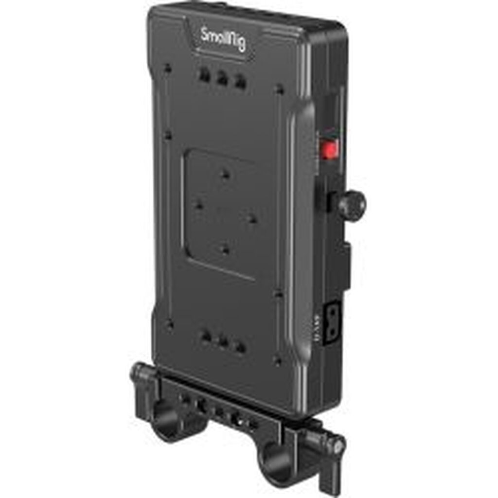 SmallRig 3203 Advanced V-Mount Battery Mount Plate with Dual 15mm Rod Clamp