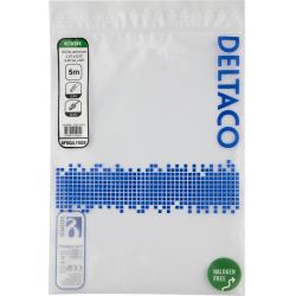 Deltaco Os2 Fiber Cable, Lc - Sc, Simplex, Upc/apc, 5,0m