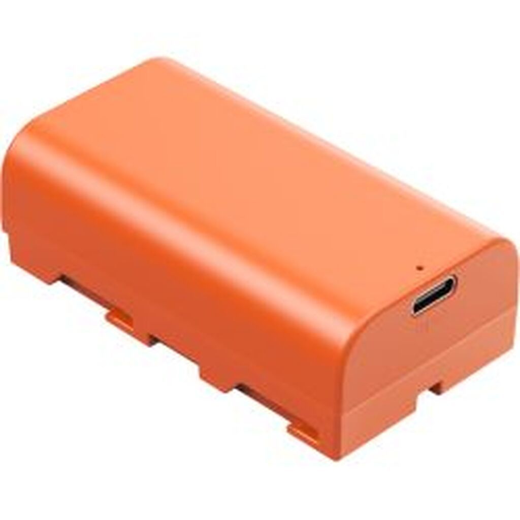 SmallRig 4971 NP-F550 USB-C Rechargeable Camera Battery Orange