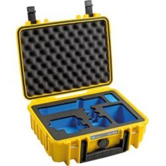 B&W Outdoor Cases BW Outdoor Case Type 1000 for GoPro Hero 12 (fits even GoPro Hero 9/10/11), Yellow