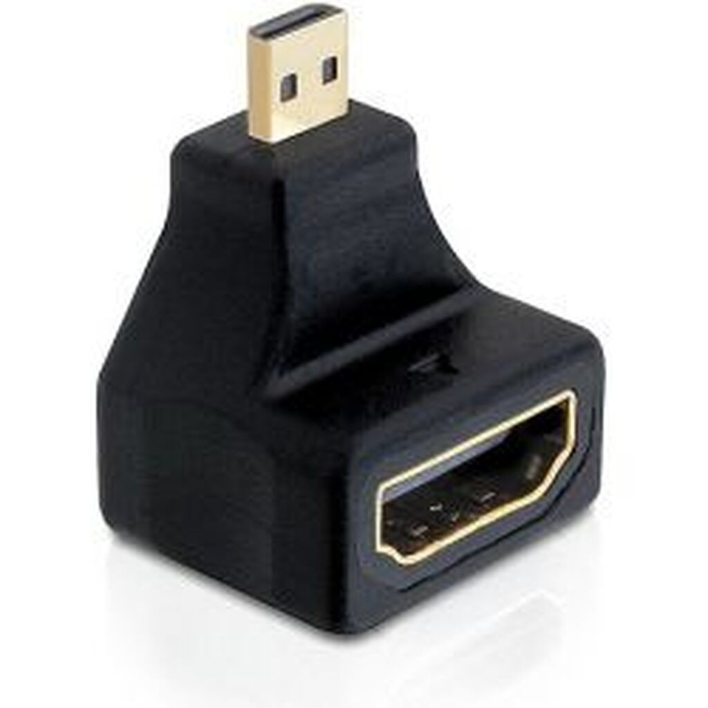 Delock Hdmi High Speed W/ Ethernet Adapter, Micro Hdmi Ma - Hdmi Fe