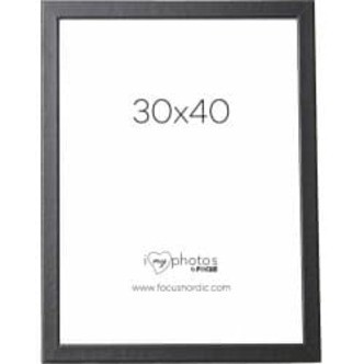 Focus Pop Black 30x40 - Ramme