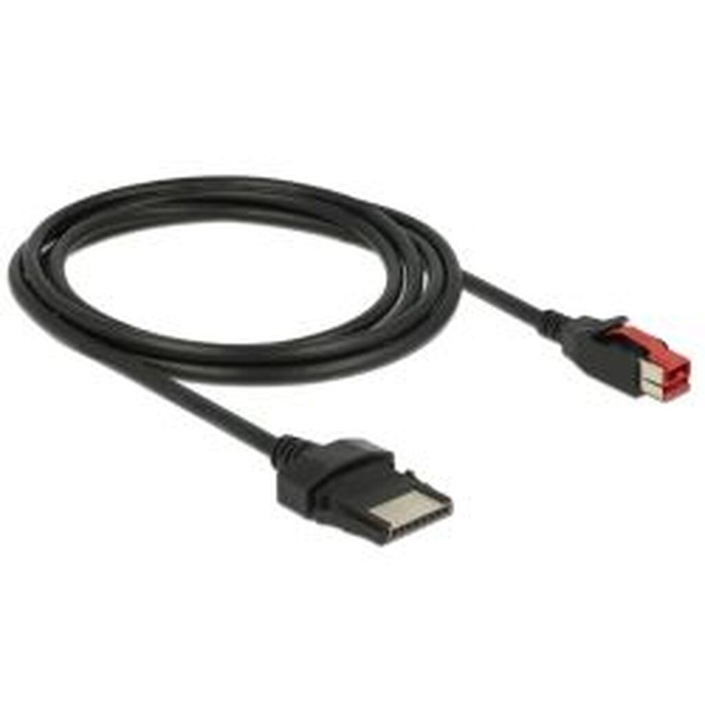 Delock Poweredusb Cable Male 24 V &gt; 8 Pin Male 2 M Pos