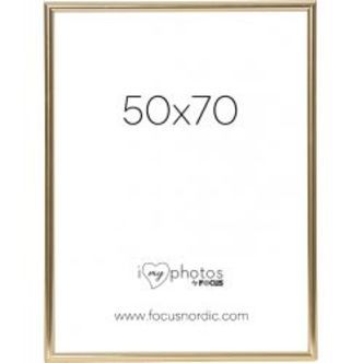 Focus Can-Can Shiny Gold 50x70 - Ramme