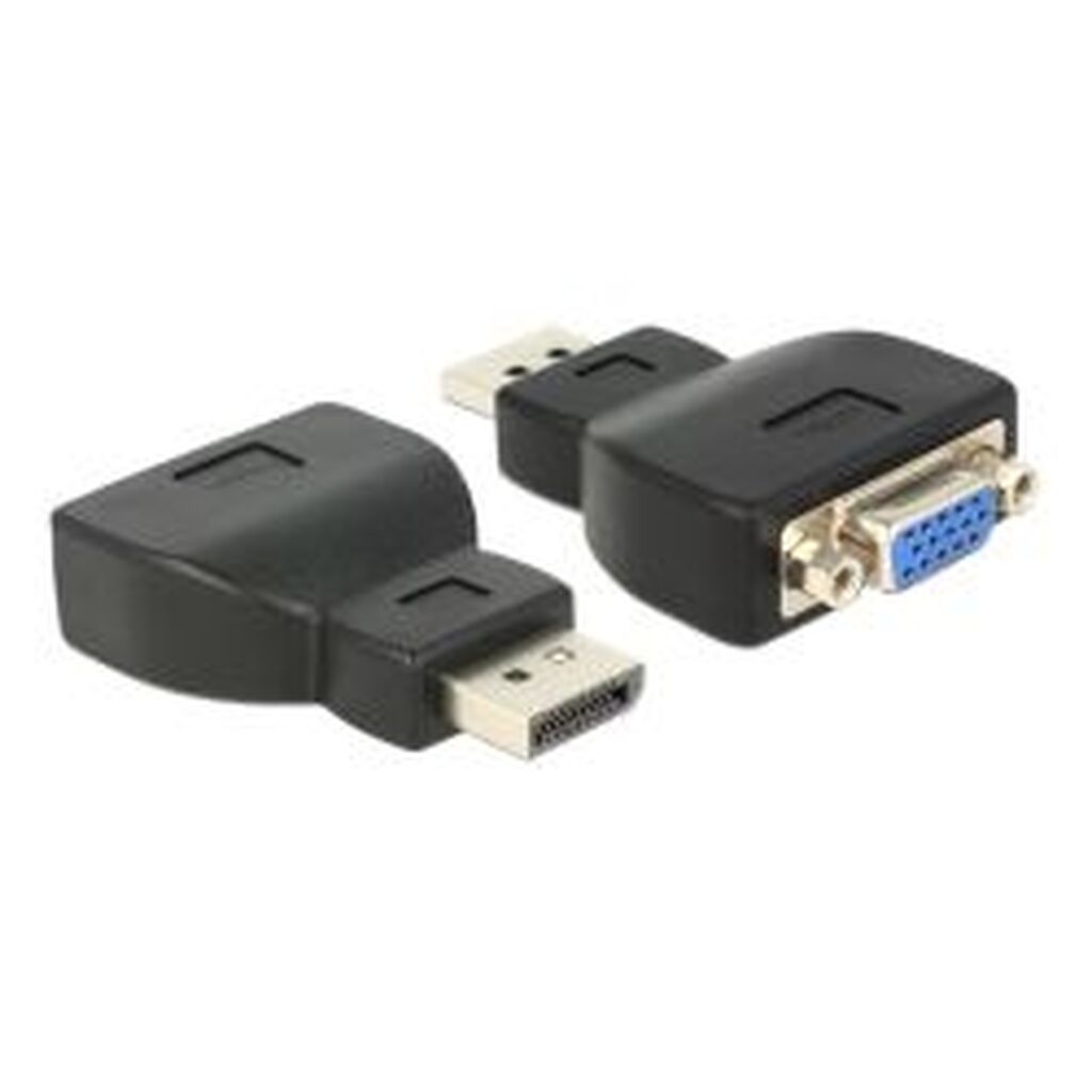 Delock Adapter Displayport 1.1 Male &gt; Vga Female Black