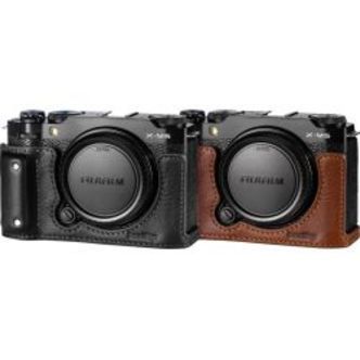 SmallRig 4879 Camera Leather Half Case Kit for FUJIFILM X-M5 Black