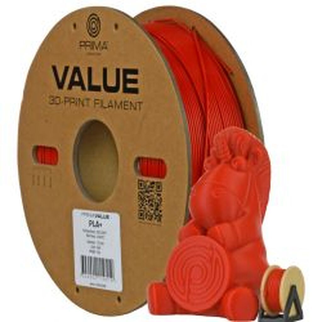 PrimaValue PLA+ - Red - 2.85mm - 1kg
