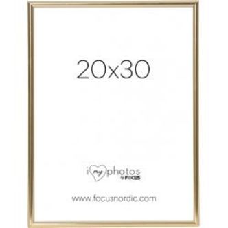 Focus Can-Can Shiny Gold 20x30 - Ramme
