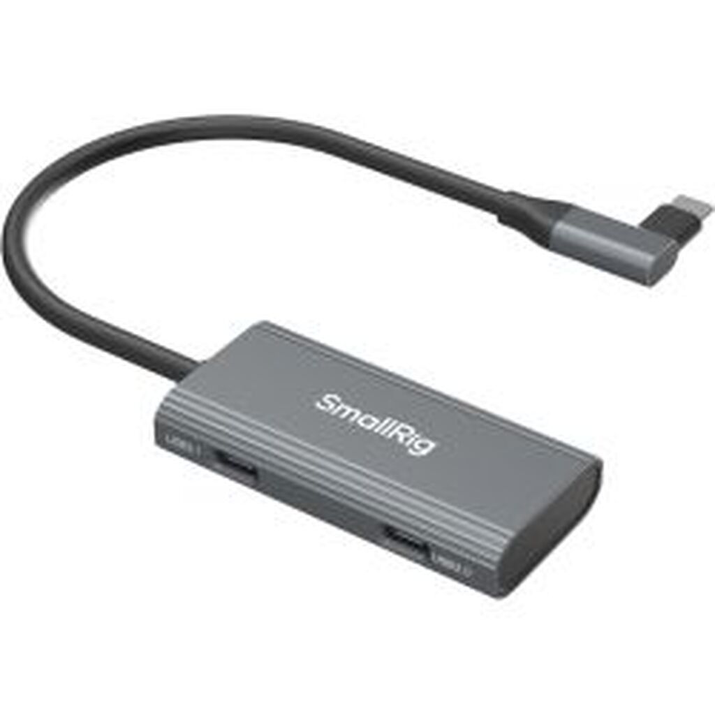 SmallRig 4598 USB-C Hub 4-in-1 PD/USB-C 3.1/USB-C 2.0 with Audio Adapter