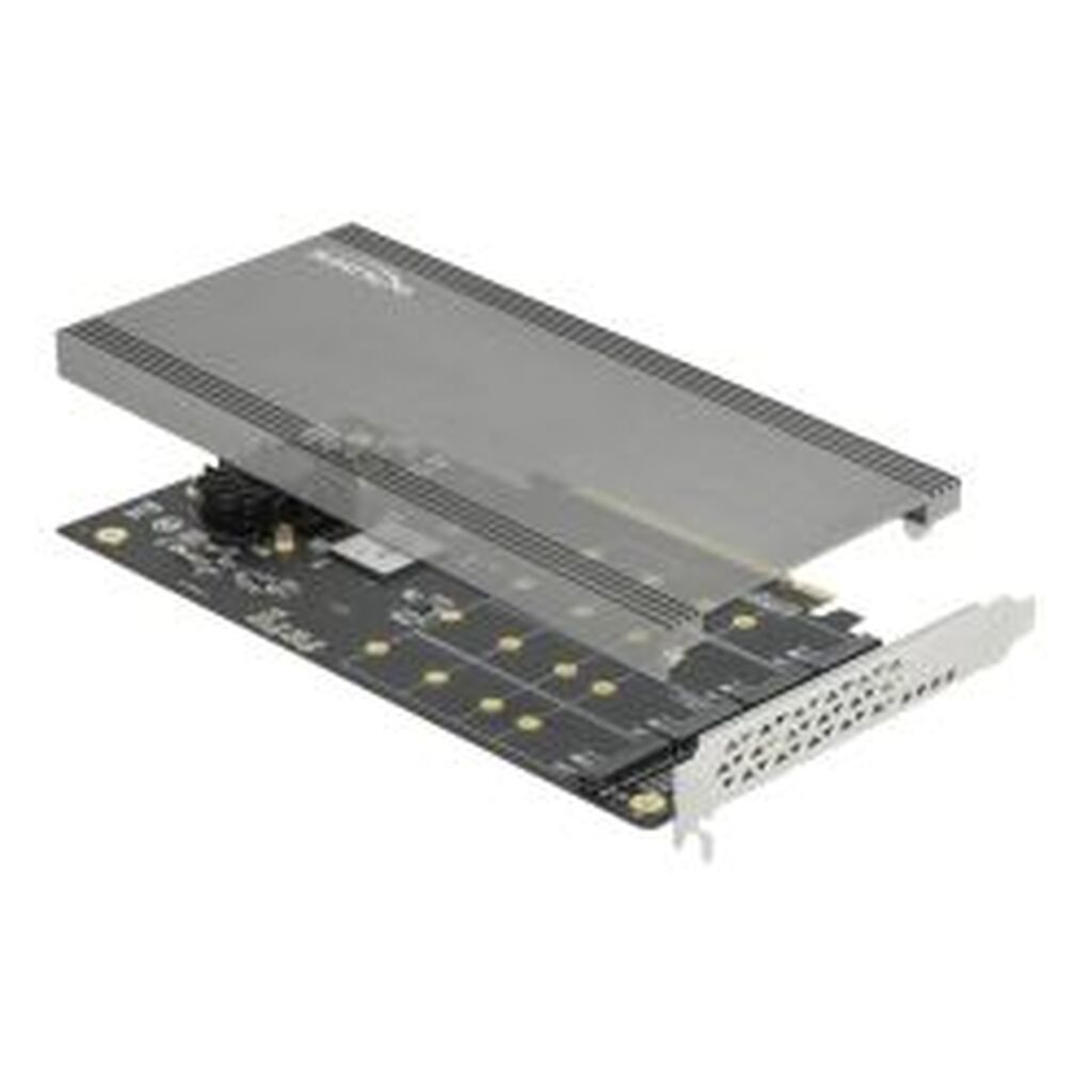 Delock Pci Express X16 Card To 4 X Internal Nvme M.2 Key M