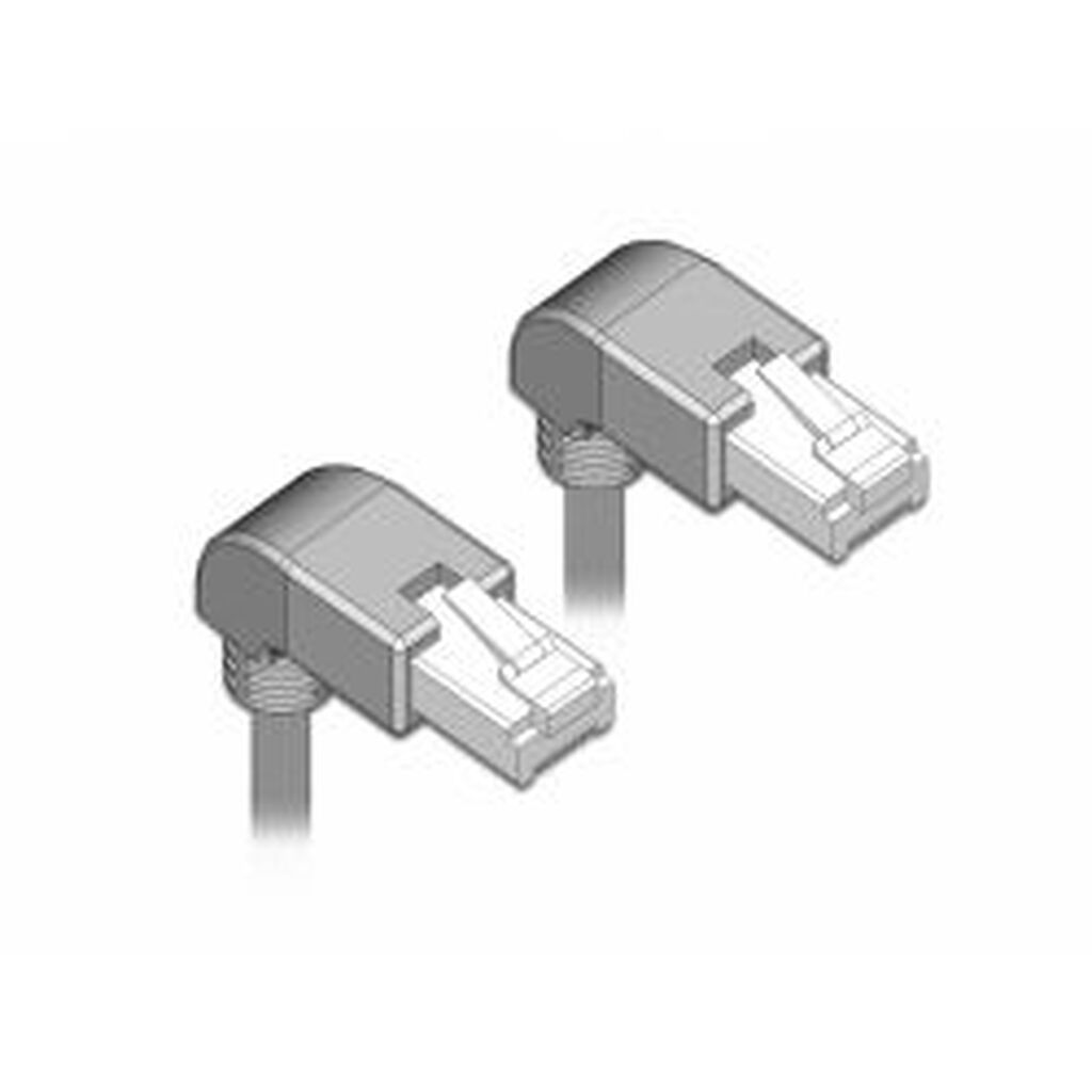 Delock Network Cable Rj45 Cat.5e Sf Utp Downwards Angled 2m