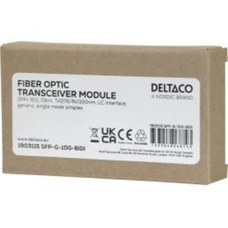 Deltaco Sfp+ 10g, 10km, Tx1270/rx1330nm, Lc Interface, Sm Simplex