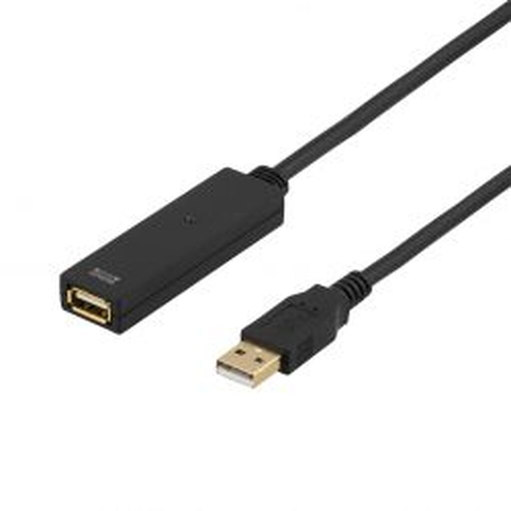 Deltaco Prime Usb 2 Extens CableÂ activeÂ typea Ma&gt;typea FeÂ 3m Black