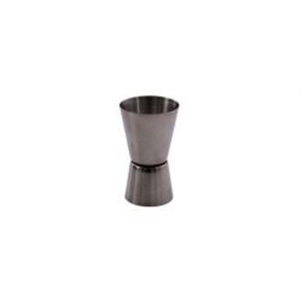 Point Virgule Jigger Metallic Sort 30/50ml - Køkkenredskaber