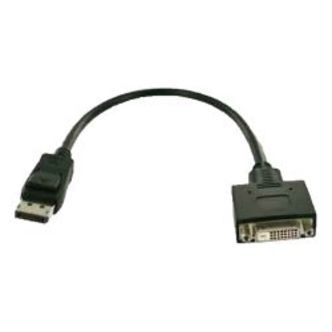 Fujitsu Displayport Male To Dvi-d Female Adapter, Black