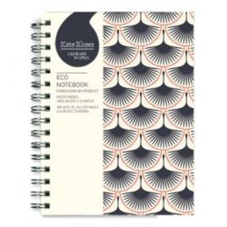 Customworks Spiral Notebook With Subject Tabs Swans And String Of Pearls - Notesbog