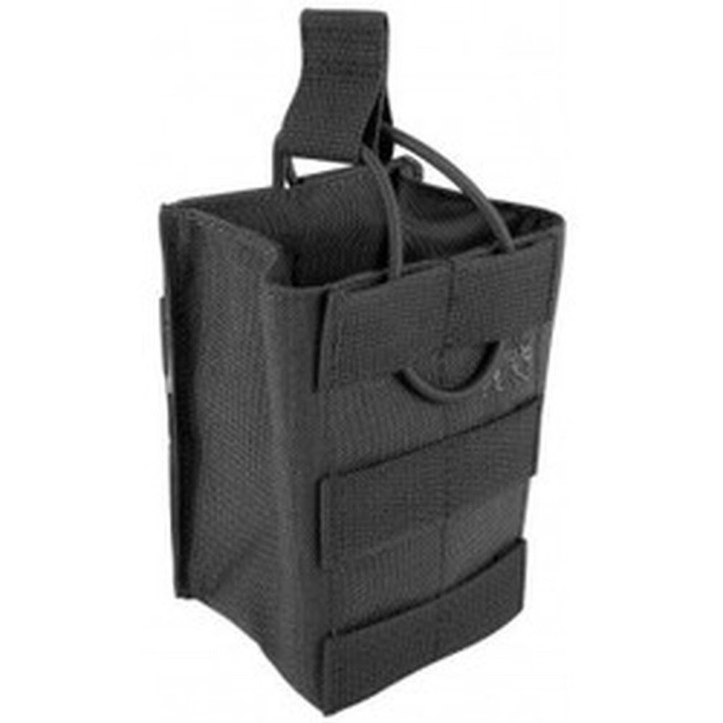 Tasmanian Tiger Tt Dbl Mag Pouch Bel Mkii - Black - Str. Stk - Taske