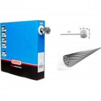 Bremsewire Boks 1Ã19 ø1,5/2000mm ø7Ã6mm 100stk - Cykelreservedele