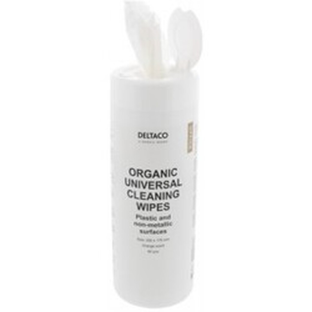Organic Universal Cleaning Wipes, 60 Pcs, Orange - Diverse