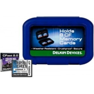 Delkin Weather Resistant Case for 8 CF/CFAST cards - Etui