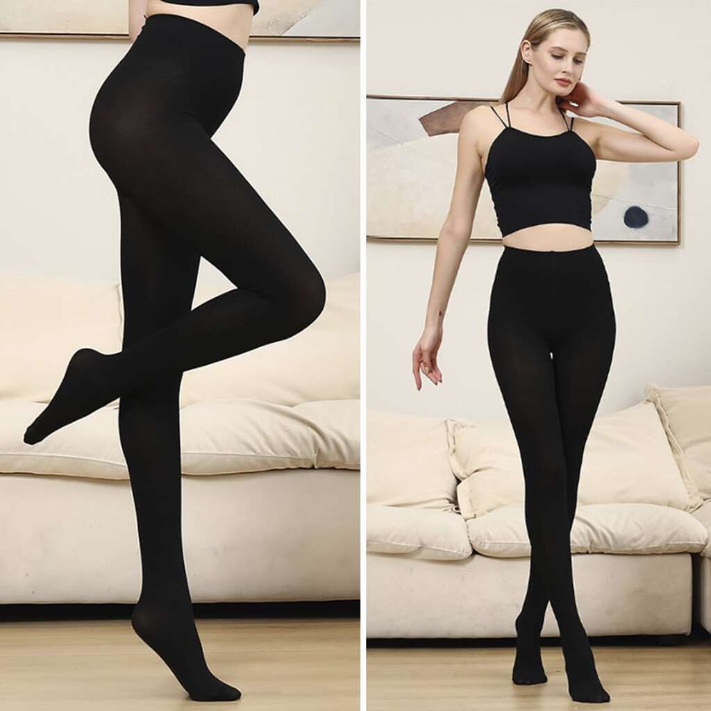 Varme Vinter-Leggings til damer / Strømpebukser - S/M eller L/XL - - L/XL