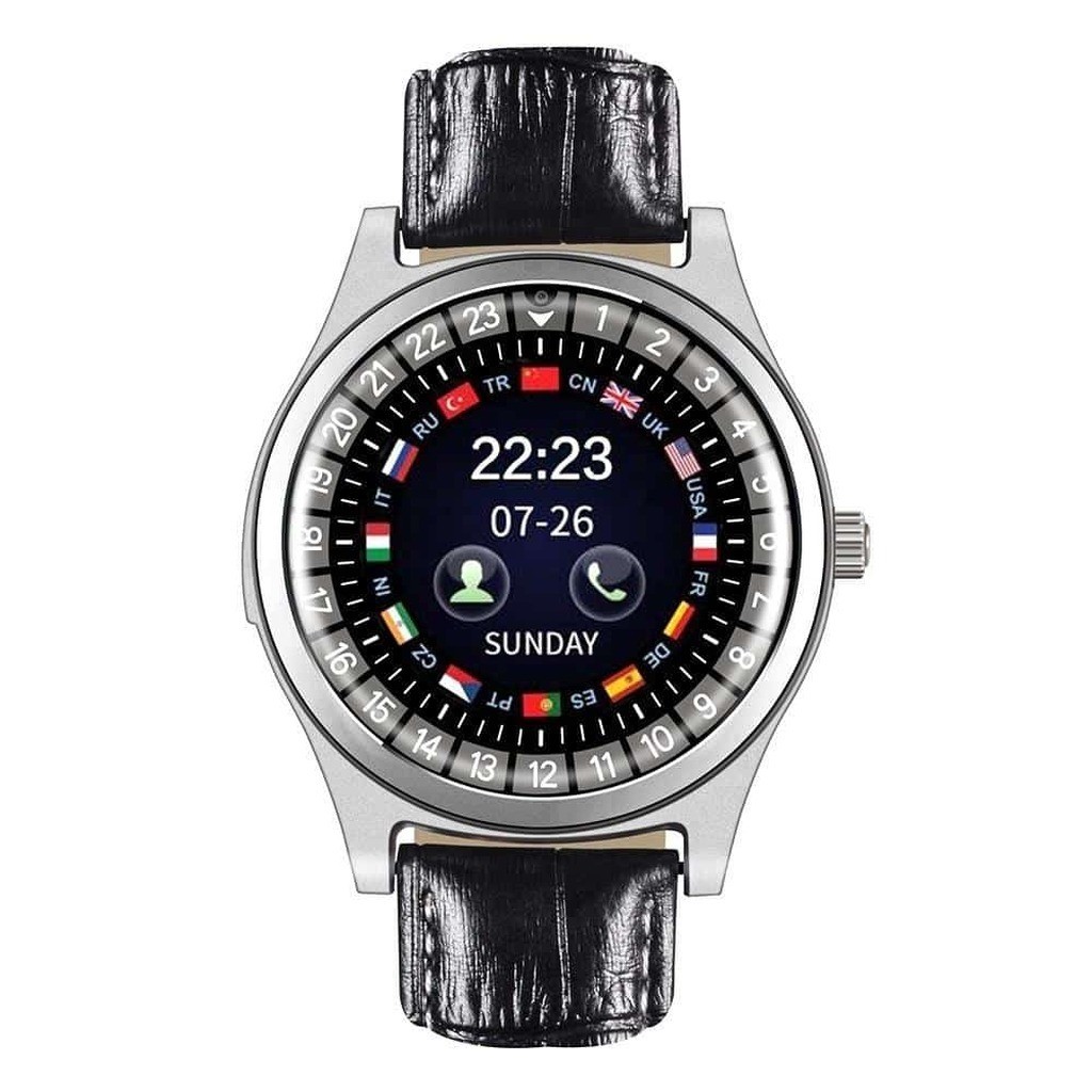 Smart Watch Armbåndsur klassisk design - Black