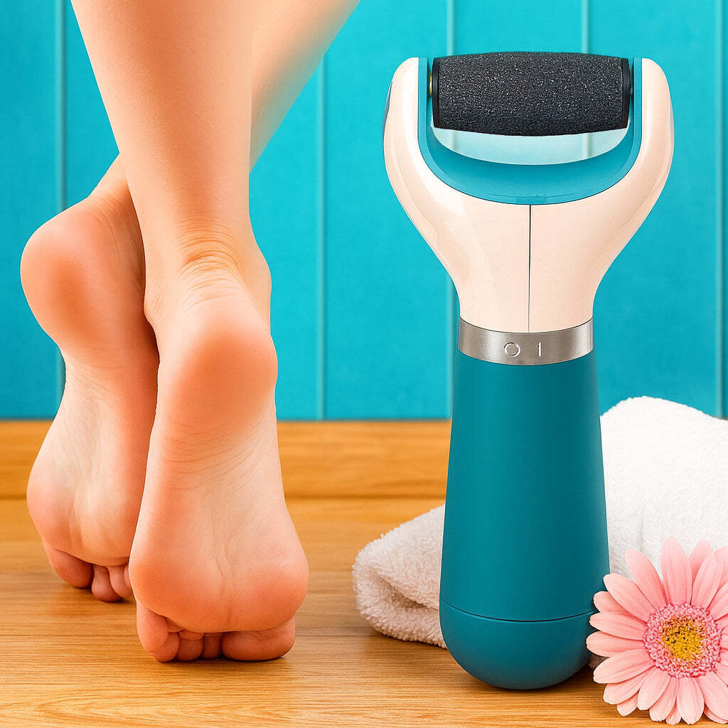 Elektrisk fodfil til pedicure (til batterier AA)