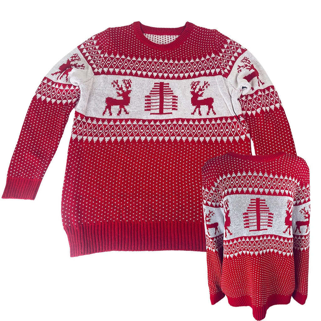Jule Sweater - Mange Sjove Modeller og Farver - S-002 - EU Medium