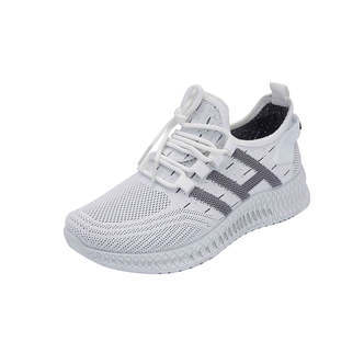Løbesko/Sneakers til kvinder, åndbare og med optimal støddæmpning - Hvid / 38