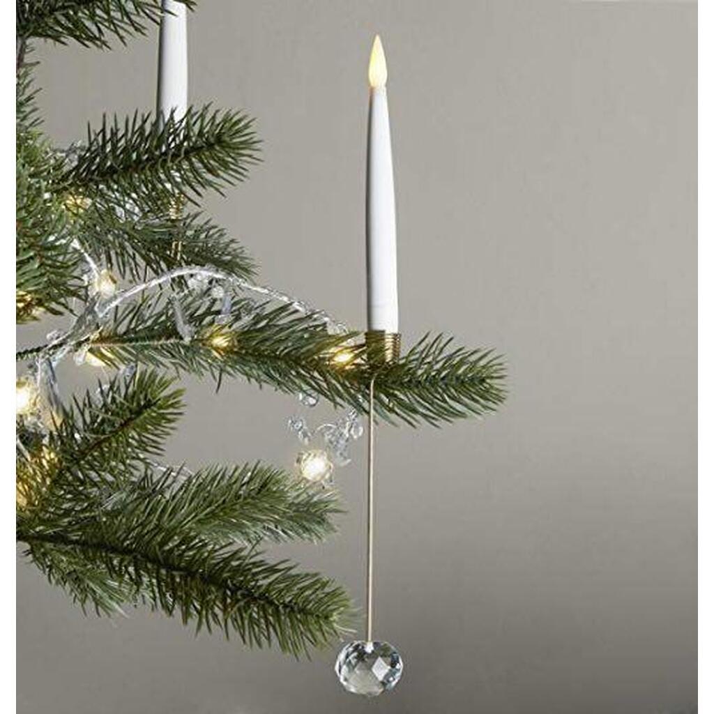Trådløse LED Juletræslys 8, 16 eller 24 stk. - Passer de fleste Georg Jensen Lysholdere m. fl. - 24 lys