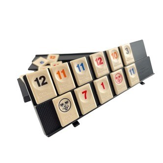 Rummikub rejsespil - klassiske familie brætspil - 2-4 spillere
