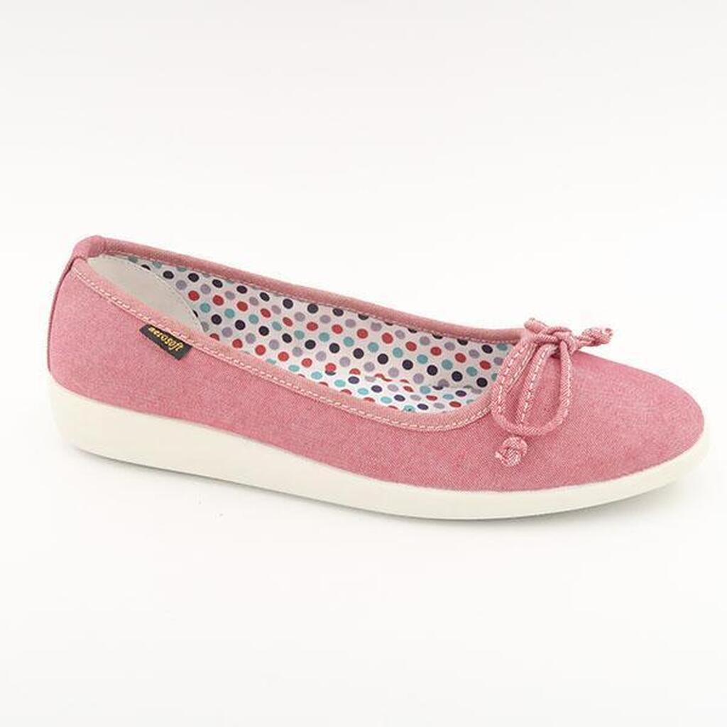Ballerina Aerosoft model Denim-Rosa - 38