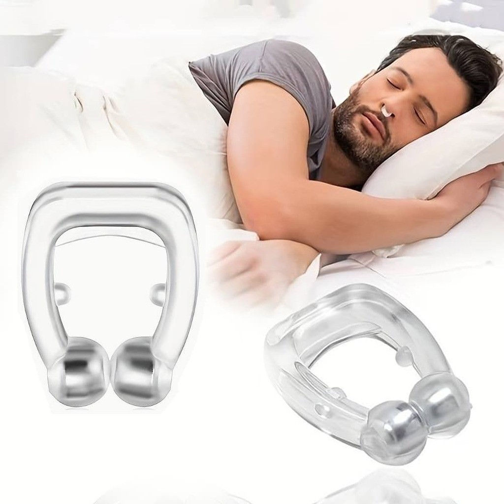 Snorkefri næseclip (undgå søvnløse nætter!)