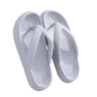Tåsplit Slippers - Bløde, Skridsikre og i flere flotte farver (Kendt som Happy Flops) - Hvid / EU 40/41