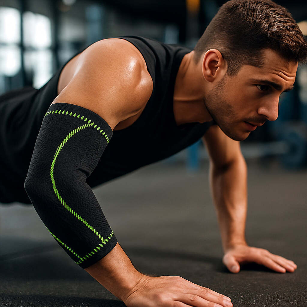 Albuebind  -  Kompressionsstøtte til sport og daglig brug