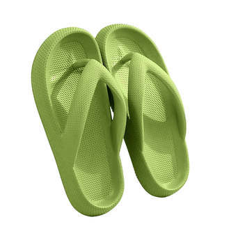 Tåsplit Slippers - Bløde, Skridsikre og i flere flotte farver (Kendt som Happy Flops) - Grøn / EU 40/41