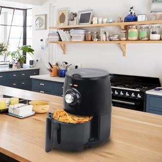 Airfryer 1,8 l. fra Royalty Line (fedtfattig: grille, bage, stege og friturestege)
