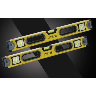 Vaterpas i aluminium - 60 cm - 3 libeller - magnetiske sider
